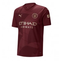 Camisa de Futebol Manchester City John Stones #5 Equipamento Alternativo 2024-25 Manga Curta